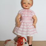 Lisette en robe de campagne 22/08/1948